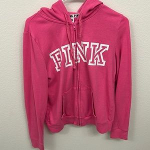 PINK zip up jacket